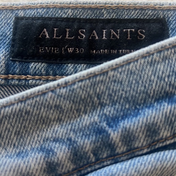 All Saints Evie jeans in excellent condition - Picture 8 of 13